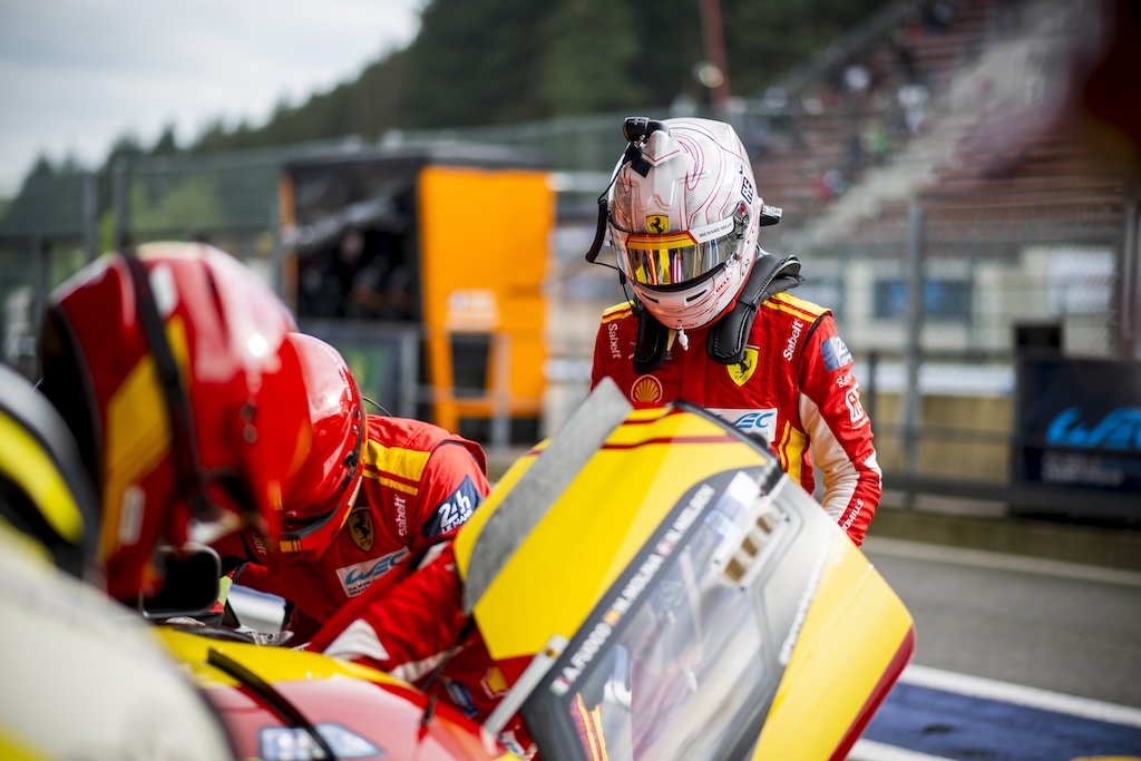Nicklas Nielsen kørte Ferrari til podiet i dramatisk Spa-ræs
(Foto: Ferrari Media)